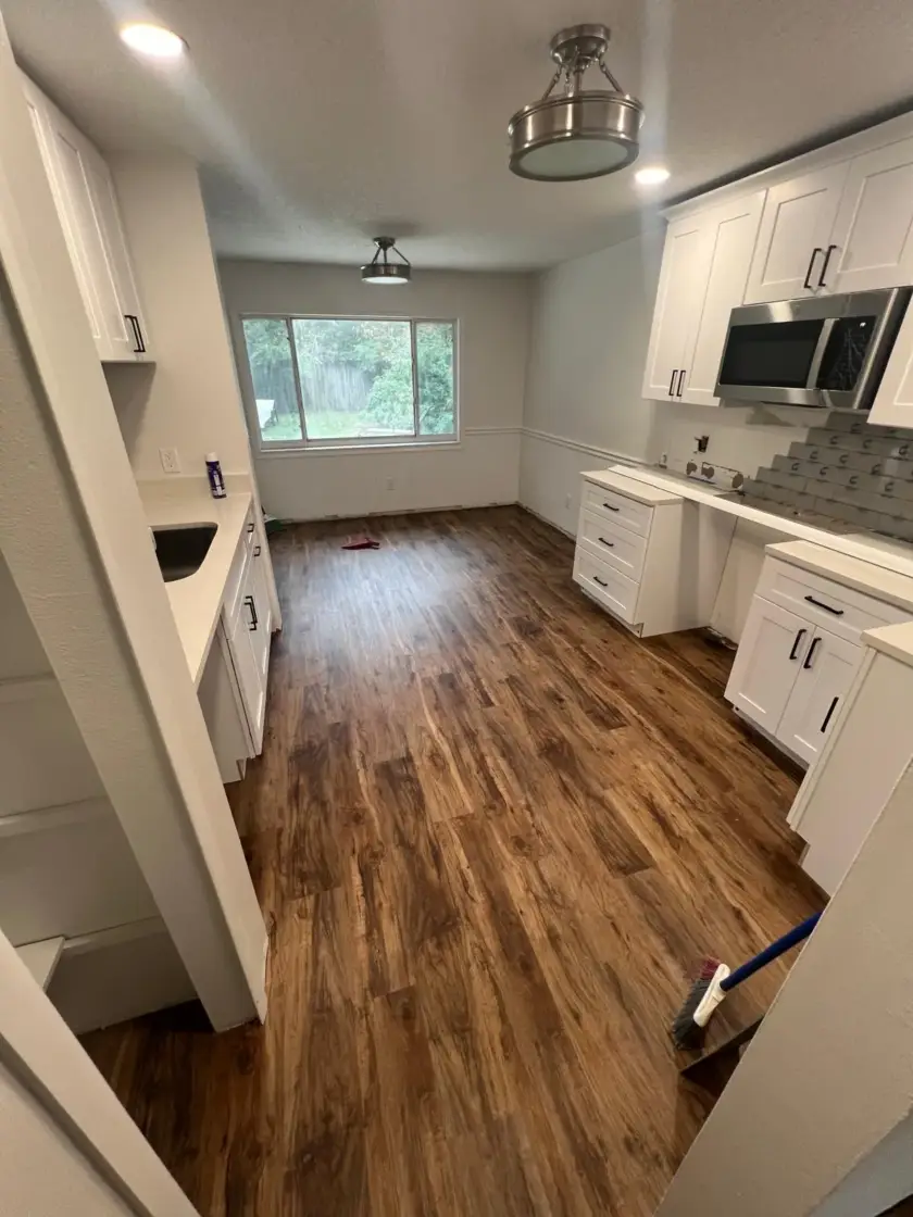 kitchen remodel project