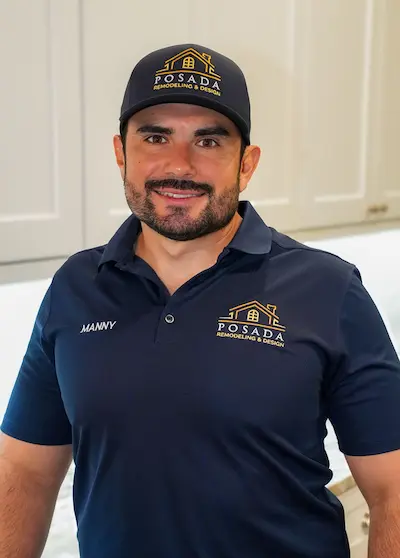 Manny Tejera of Posada Remodeling & Design specializing in marketing, SEO, and project media documentation
