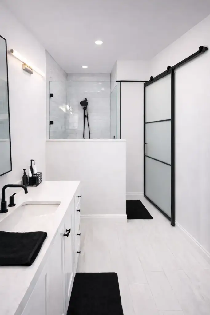 entry level bathroom remodel in lake mary florida